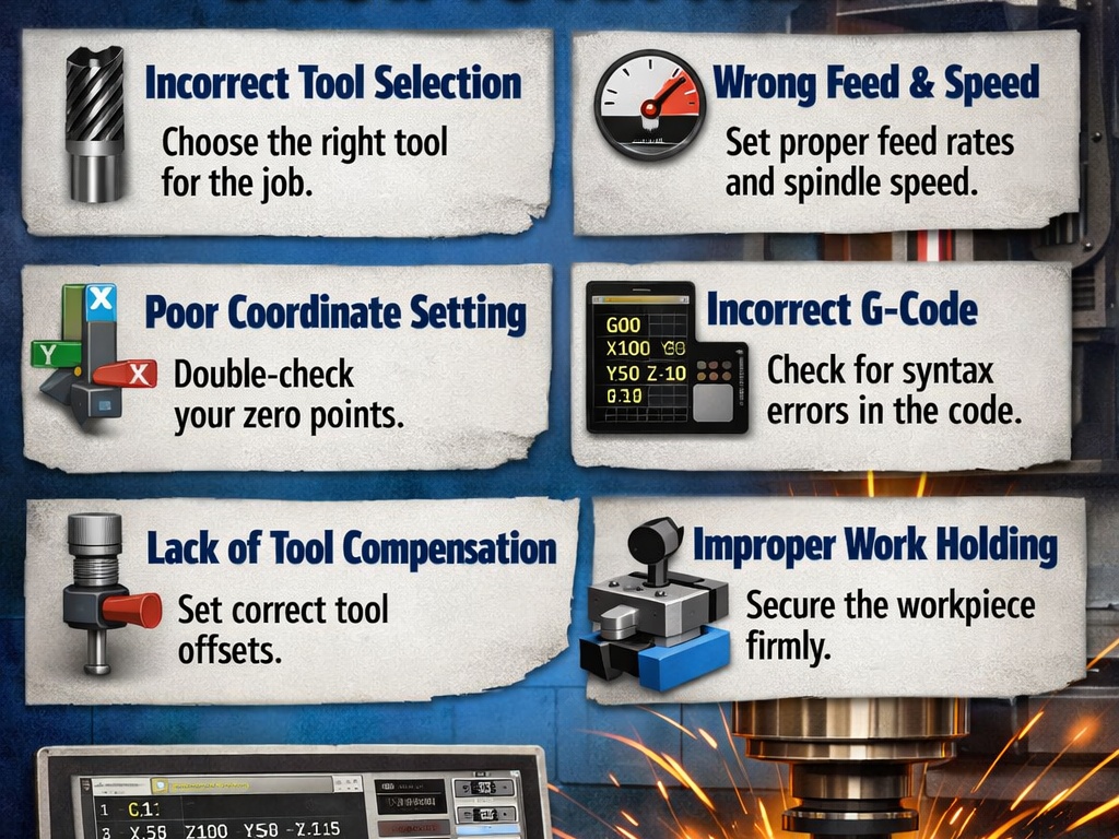 Most Common CNC Programming Mistakes & How to Fix Them