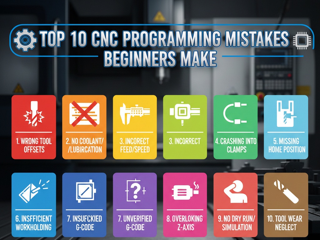Top 10 CNC Programming Mistakes Beginners Make