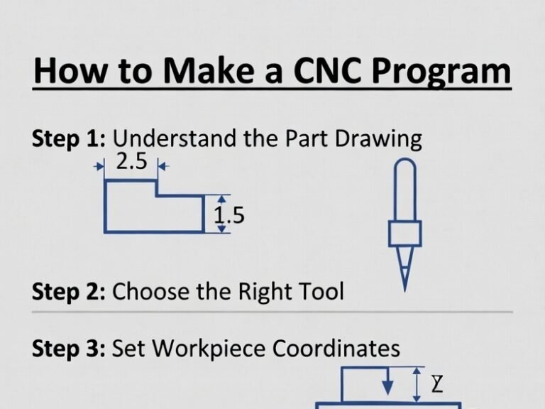 How to Make a CNC Program (Step-by-Step Guide) – CNC Programming Hub
