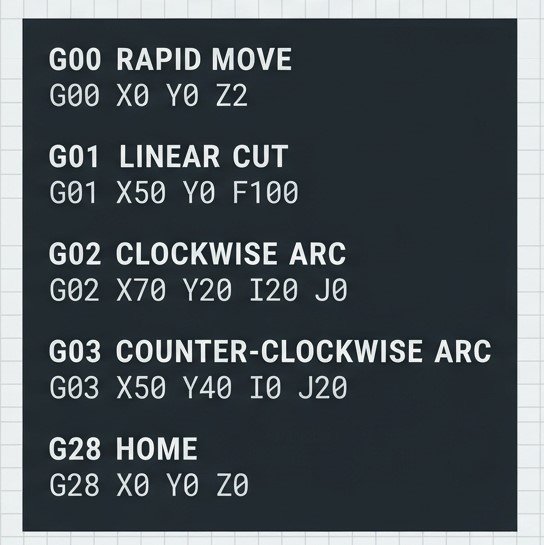 CNC G-Code Examples