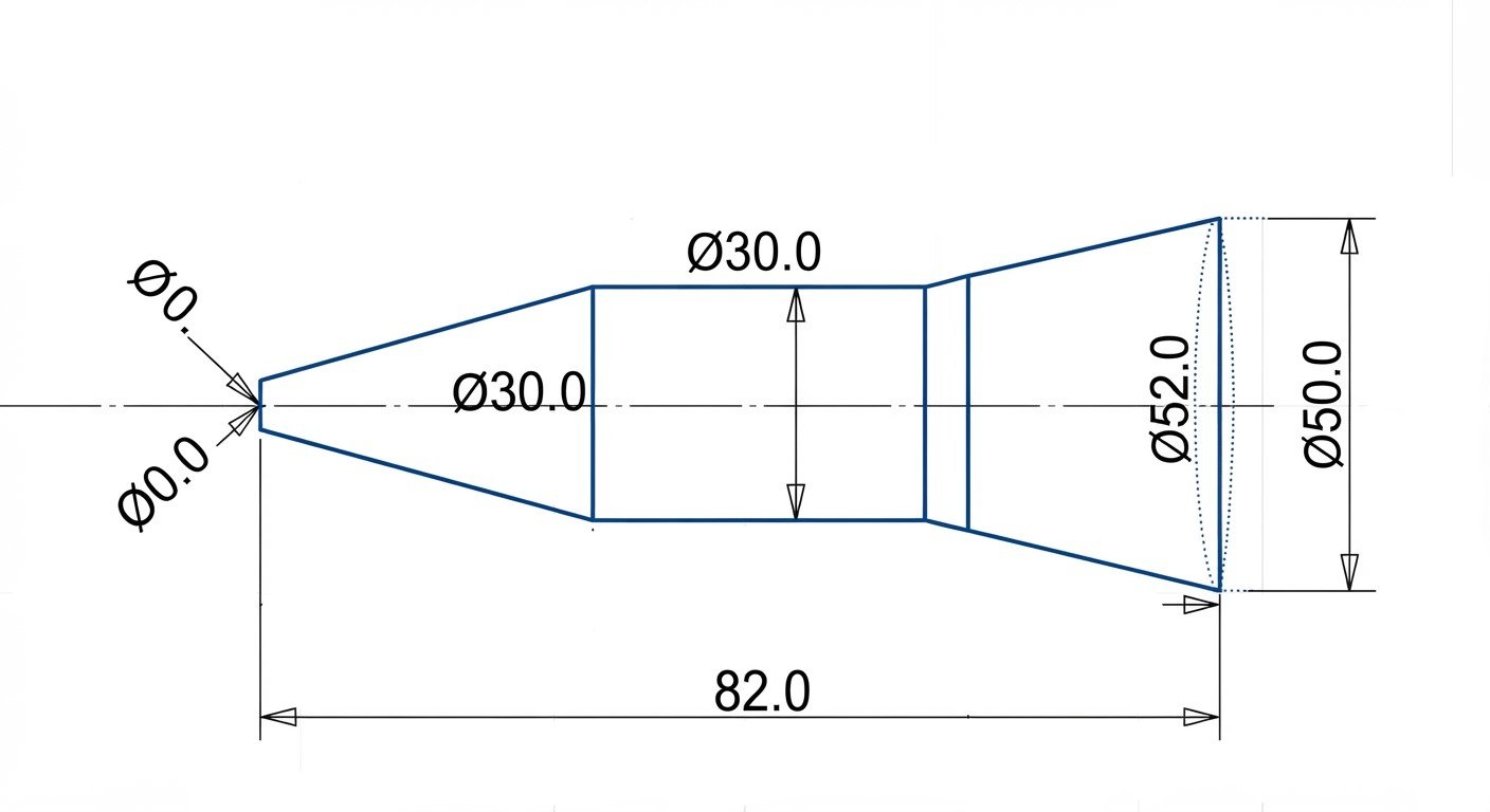 Step Turning CNC Lathe Programming